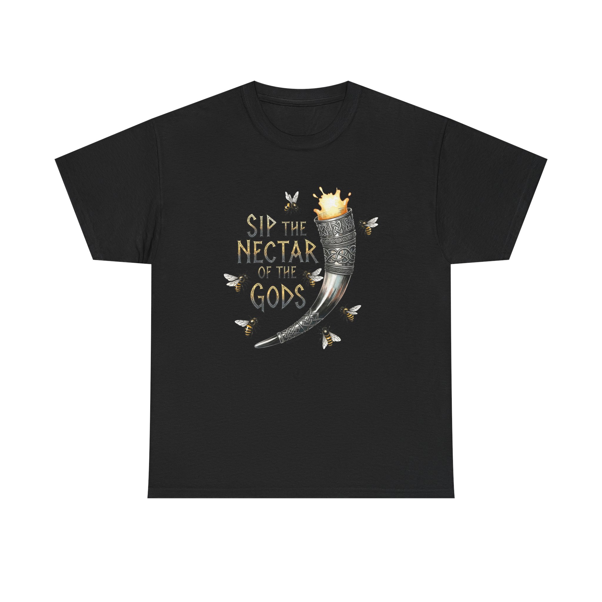 Sip The Nectar Of The Gods - Unisex Heavy Cotton Tshirt - Image 5