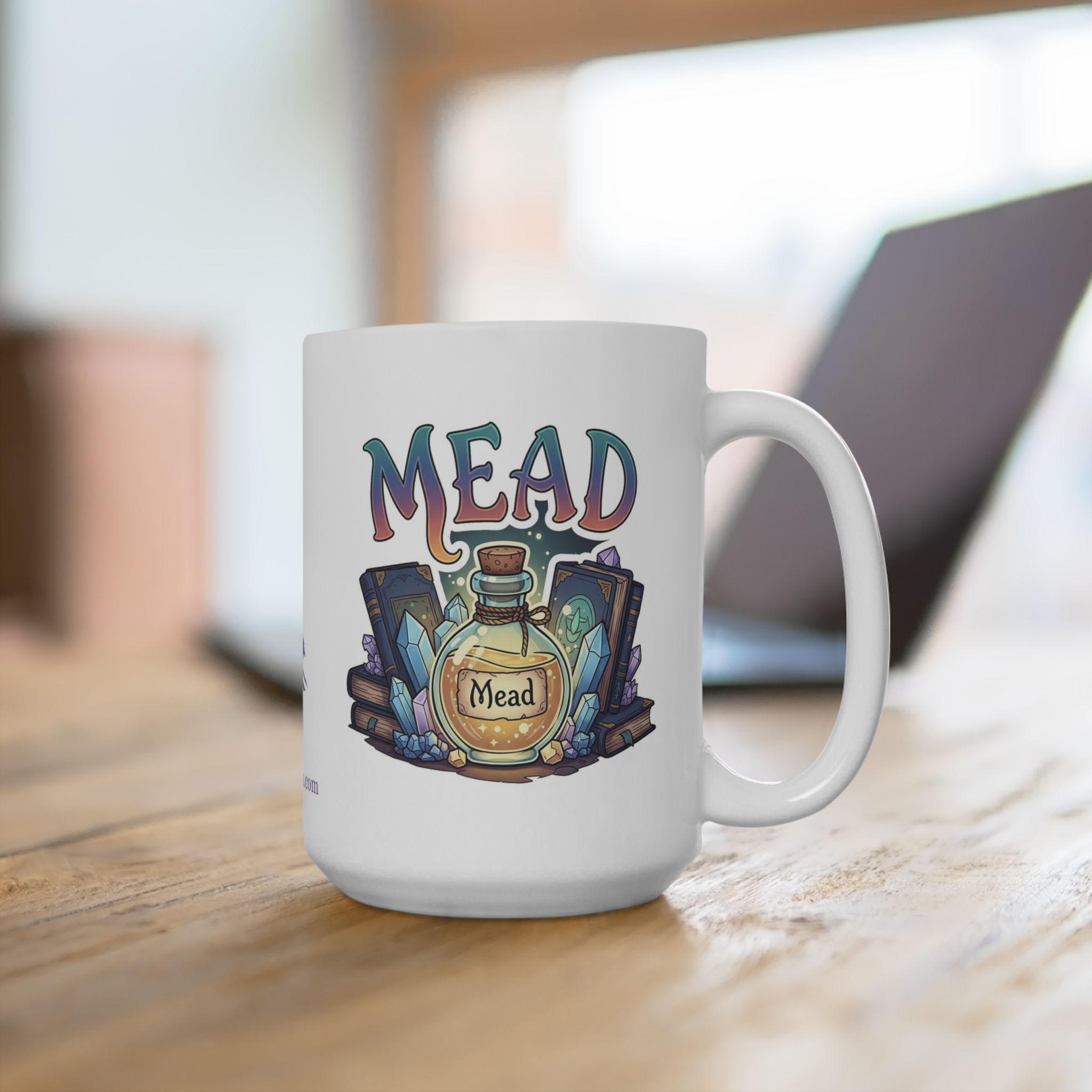 Mead Potion Bottle Mug | Unique 15oz Cup for Wizards and Fantasy Fans, Perfect Gift for Drink Enthusiasts, Mythical Occasions, Bookworms - Image 4