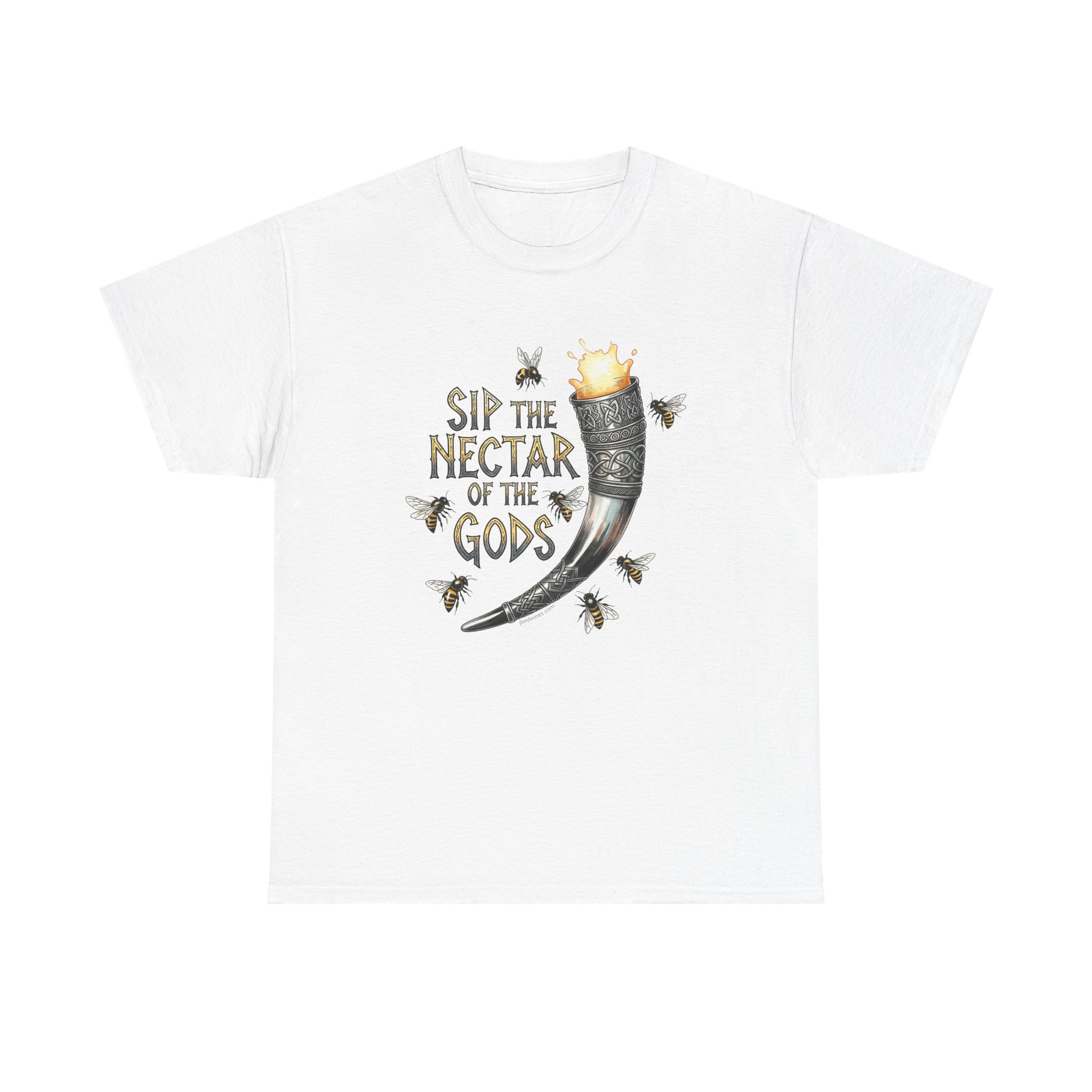 Sip The Nectar Of The Gods - Unisex Heavy Cotton Tshirt - Image 6