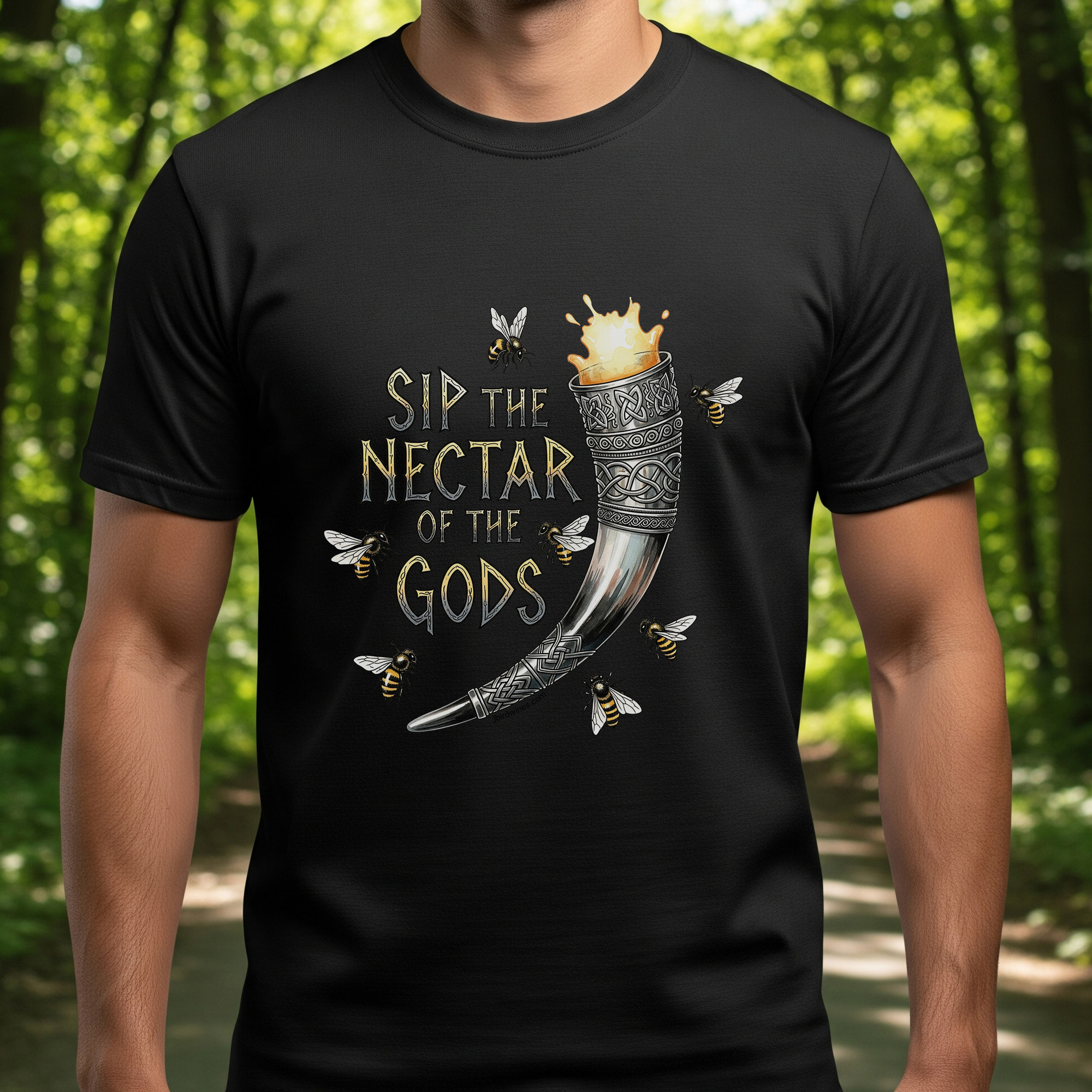 Sip The Nectar Of The Gods - Unisex Heavy Cotton Tshirt