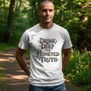 Drink Deep The Honeyed Truth - Unisex Heavy Cotton Tshirt