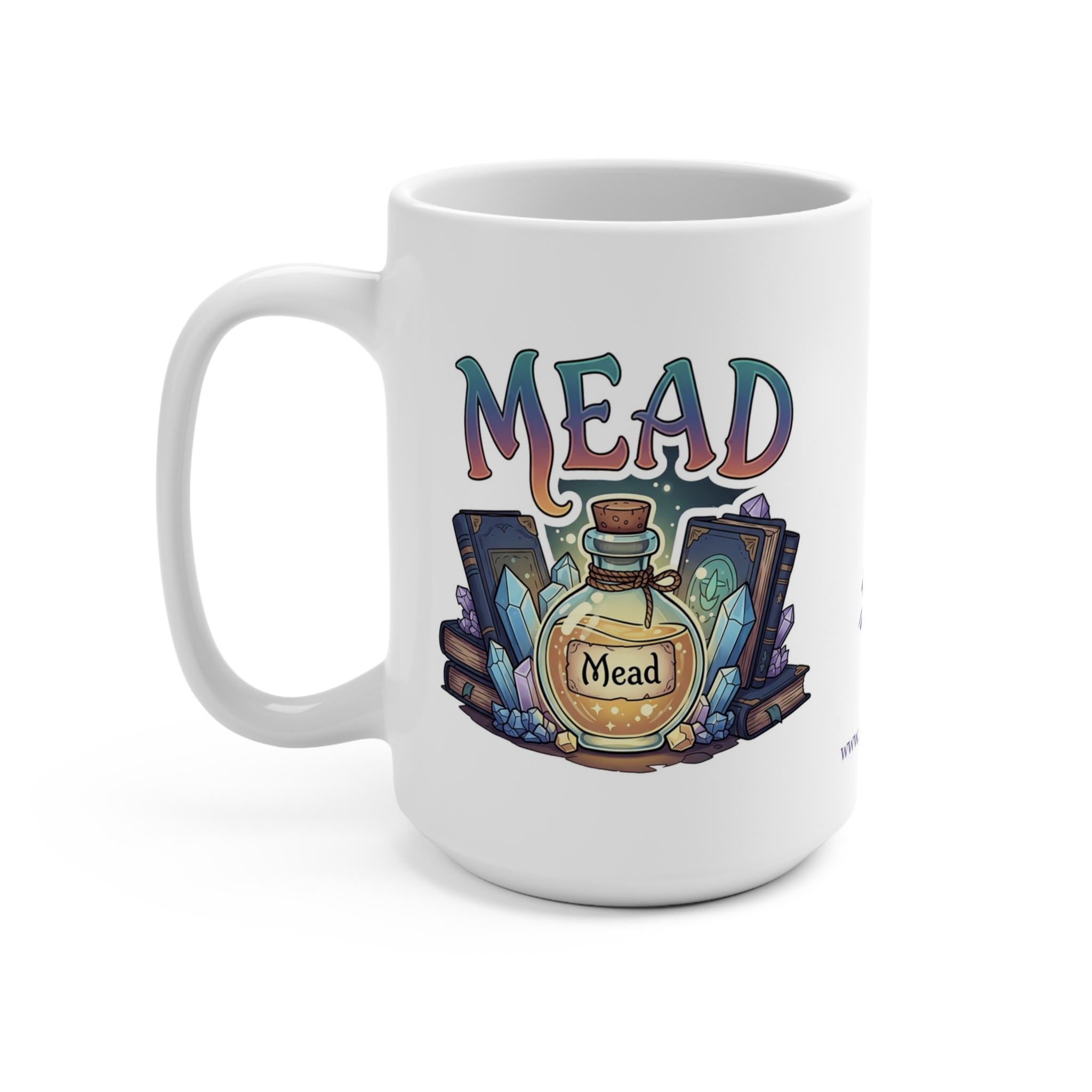 Mead Potion Bottle Mug | Unique 15oz Cup for Wizards and Fantasy Fans, Perfect Gift for Drink Enthusiasts, Mythical Occasions, Bookworms - Image 3