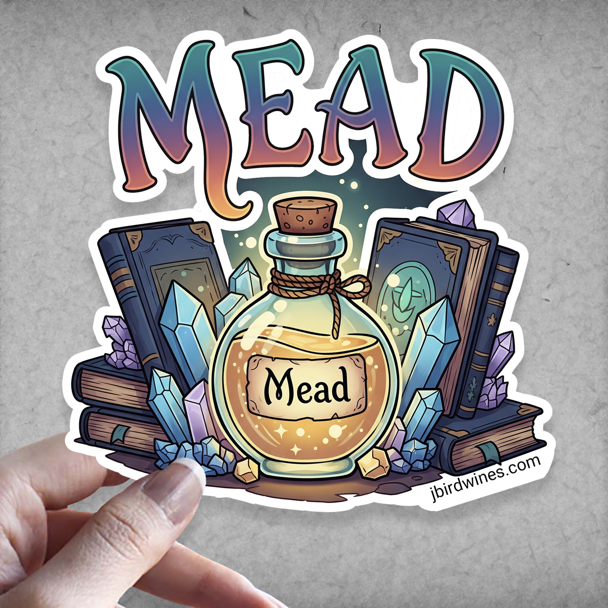 Mead Potion Bottle - Sticker