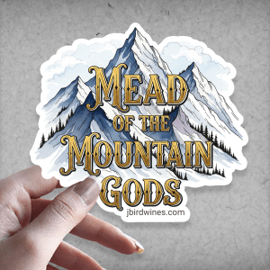 Mead of the Mountain Gods - Sticker