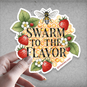 Swarm the Flavor Strawberry - Sticker